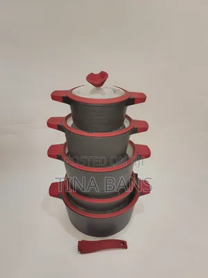 5 Set Non Stick Pots