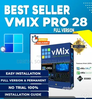 Vmix Pro 28 Lifetime License (Quick Delivery and Easy Installation)
