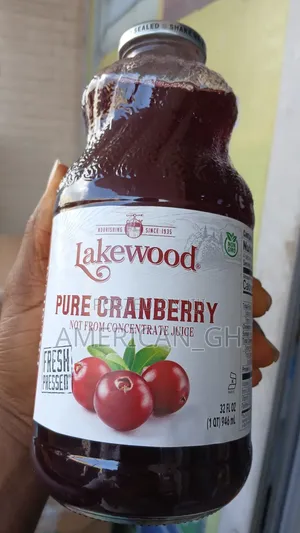 Lakewood Organic Pure Cranberry Juice, 946ml
