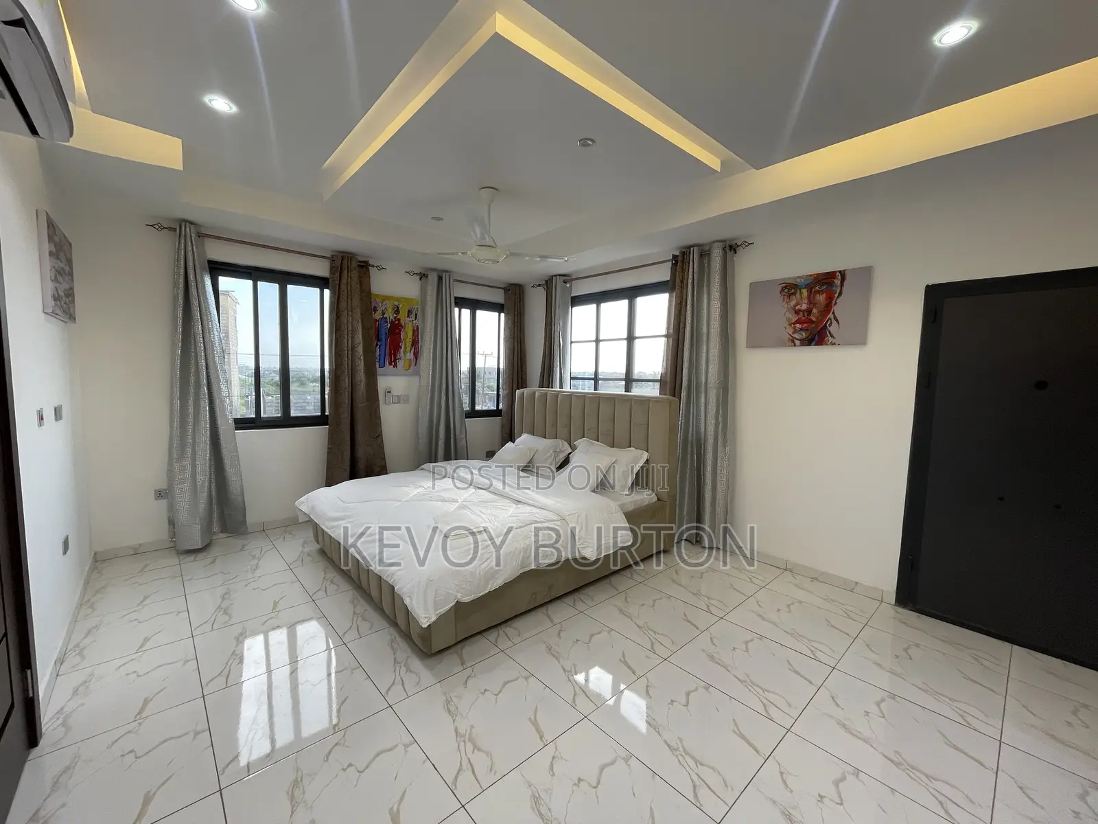 Furnished 4bdrm House in Borteymab, Tema Metropolitan for rent