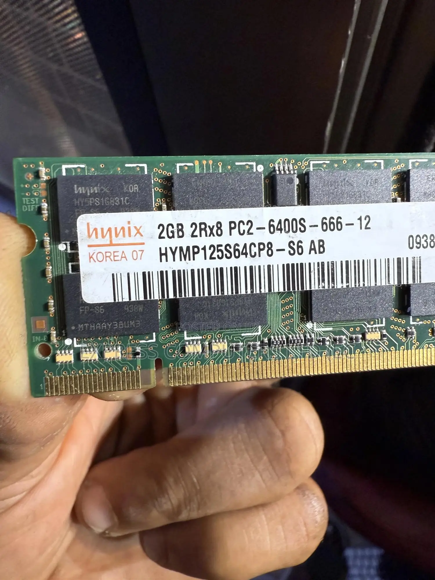 Pc2 / Ddr2 Laptop Memory 2gb Original From Uk