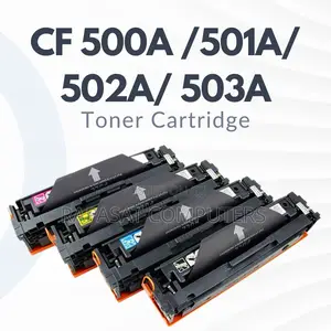 Cmyk Cf500a/501a/502a/503a Toner Cartridge - ₵250 Per Color
