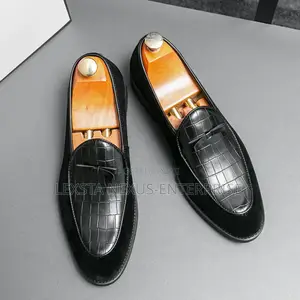 Suede & Leather Loafers