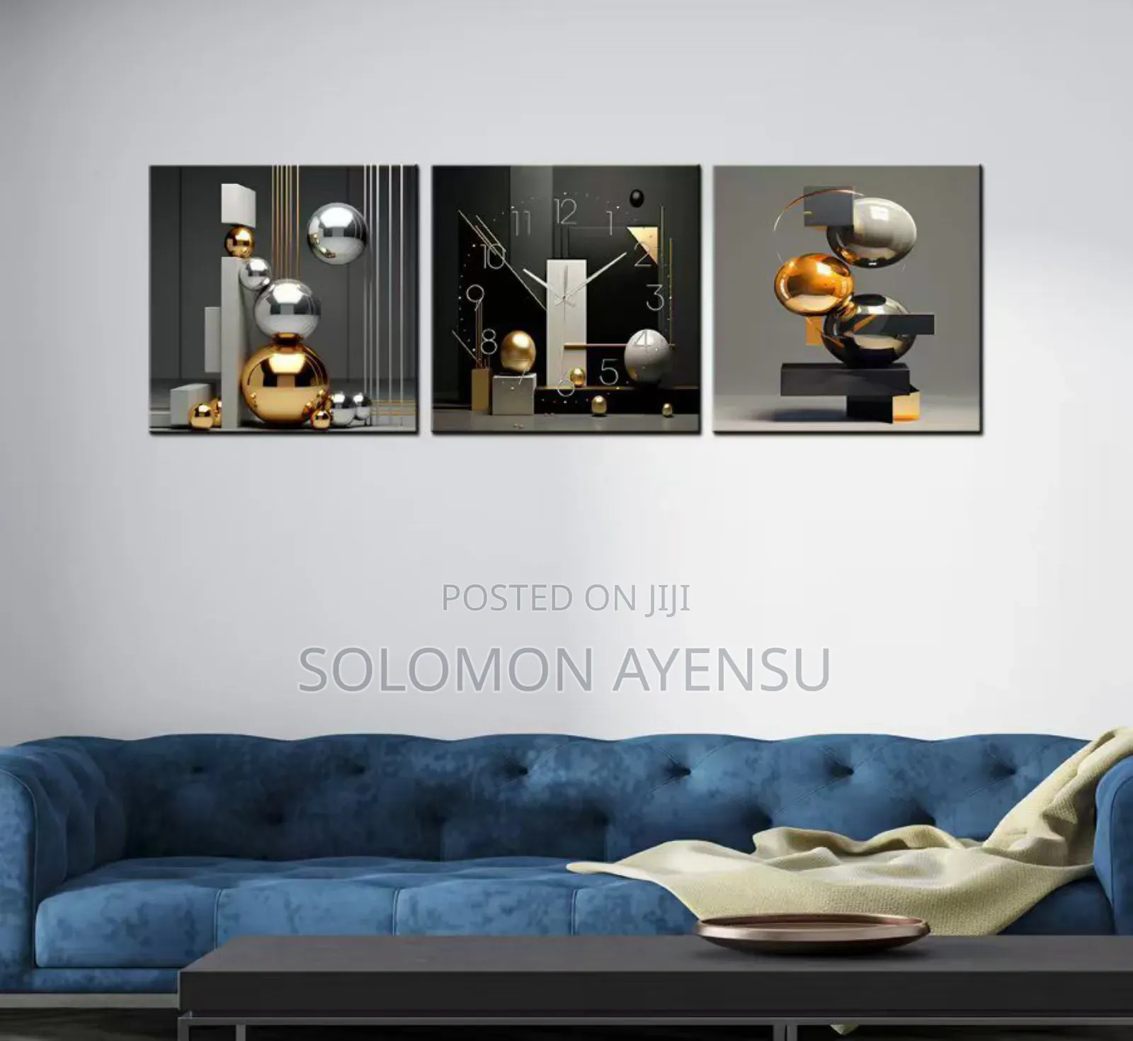 Quality 3 in 1 Wall Decor Frame Available in Different Colours
