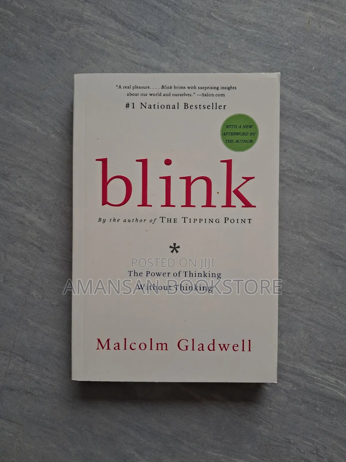Blink By Malcolm Gladwell