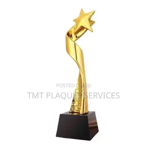 Golden Crystal Award Plaque