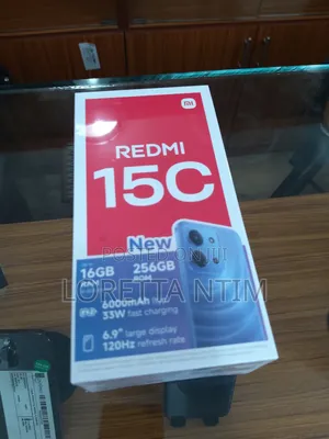 New Xiaomi Redmi 15 5G 256 GB Black