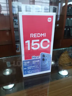 New Xiaomi Redmi 15 5G 256 GB Black