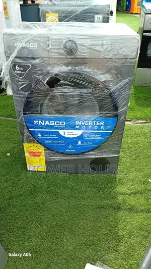 Nasco 6kg Washer – Fast Wash, Low Noise