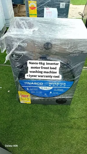 Nasco 6kg Washer – Smooth Effective Wash