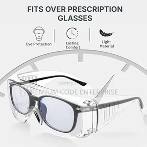 Safety Goggles– Dustproof Workshop Eyewear & Eye Protector, Clear