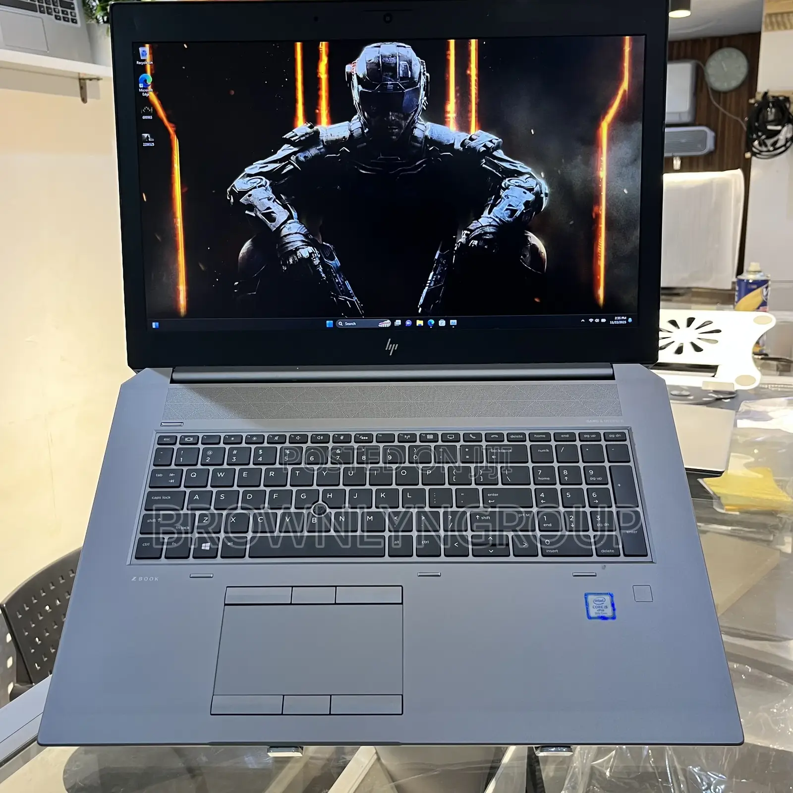 Laptop HP ZBook 17 G6 24GB Intel Core i5 SSHD (Hybrid) 256GB