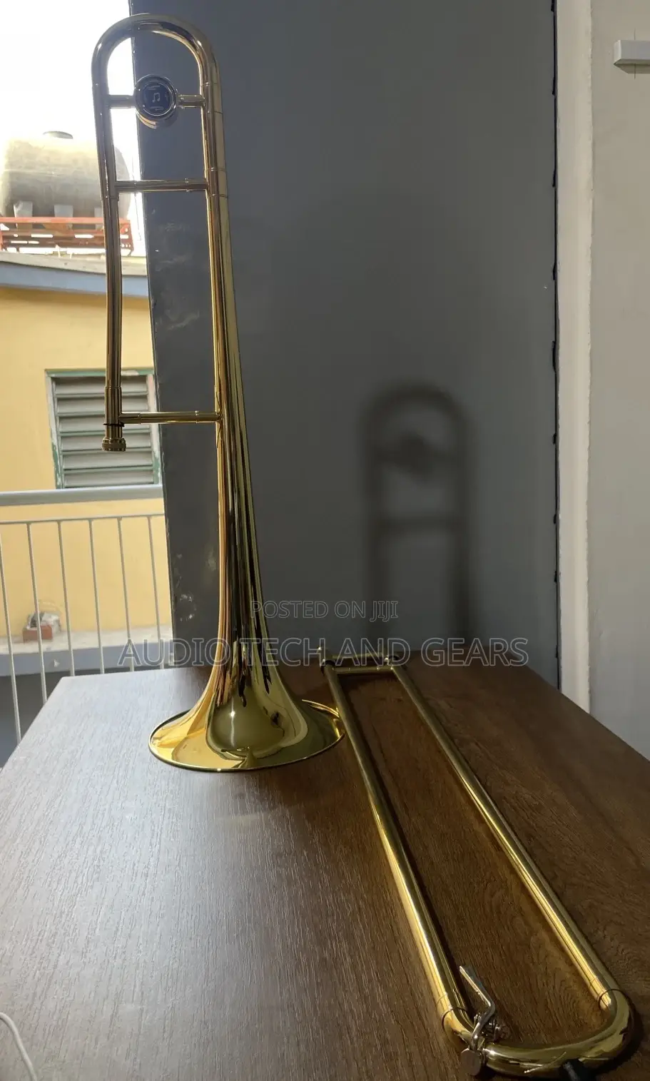 Yamaha Gold Trombone
