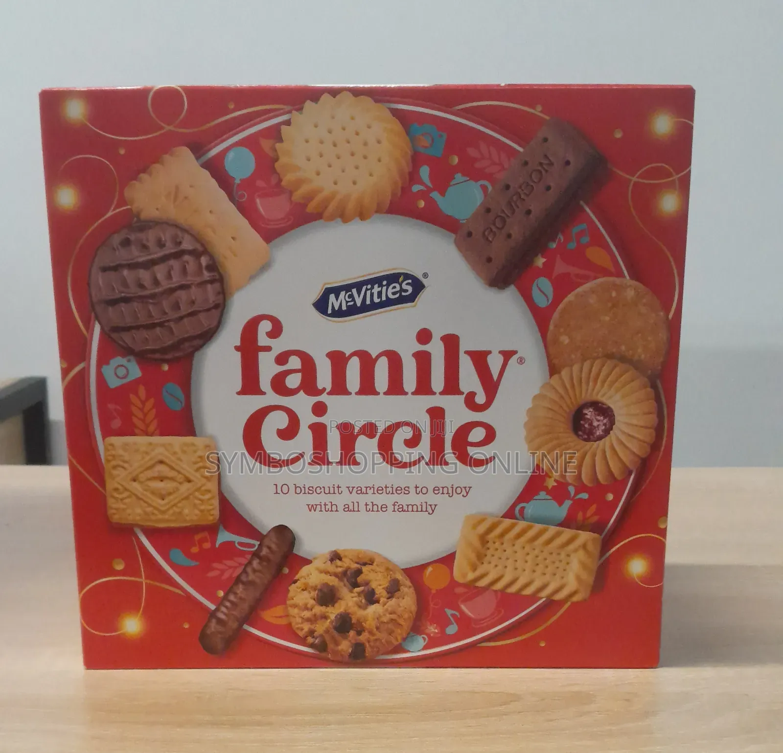 Mcvities Family Circle Biscuits 400g (Christmas)