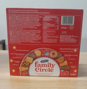 Mcvities Family Circle Biscuits 400g (Christmas)