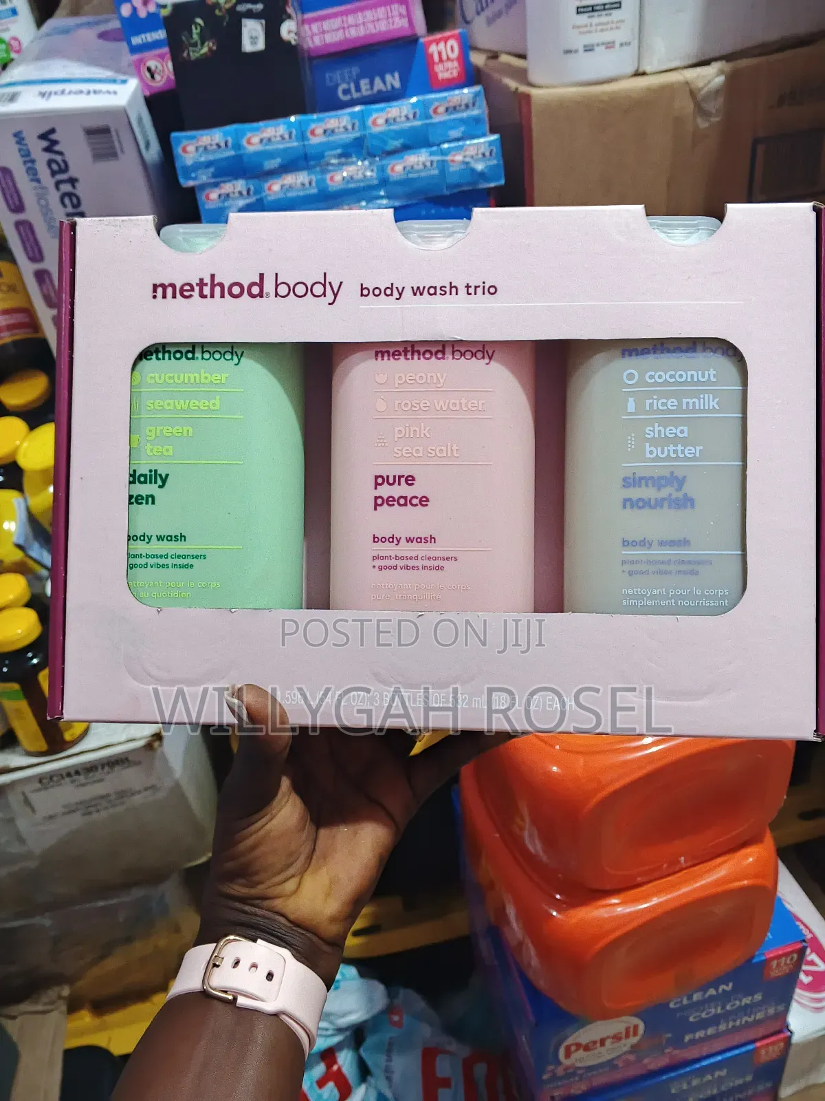 3pcaks Method Body Wash