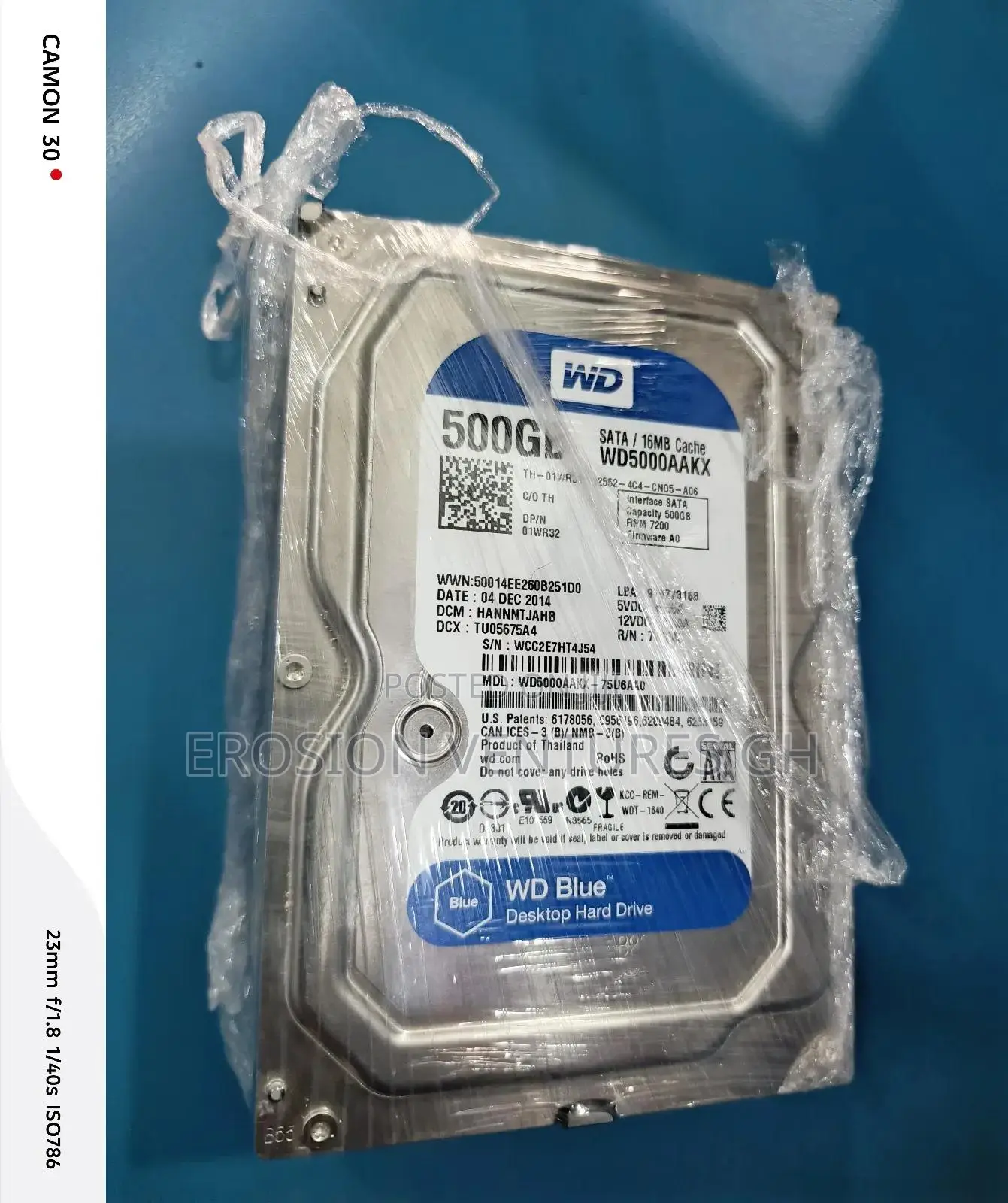 Desktop Hard Drive 500gb