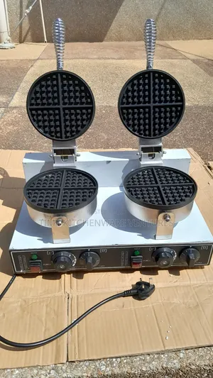 Commercial Waffle Maker(Twin Head)