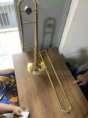 Yamaha Gold Trombone