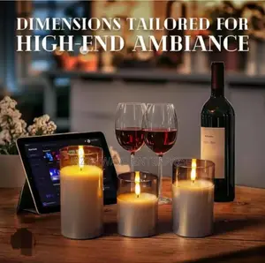 3 Flameless Candle