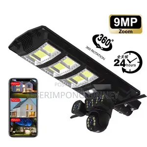 Solar Streetlight With Camera 4g CCTV