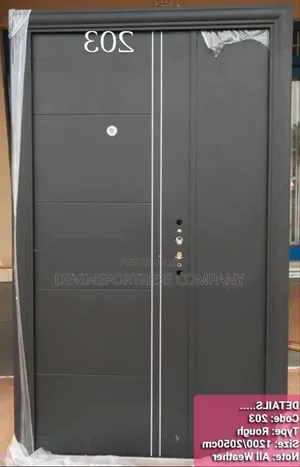 Quality Sed One N Half Black Doors 11⁄2 for All Weather Conditi