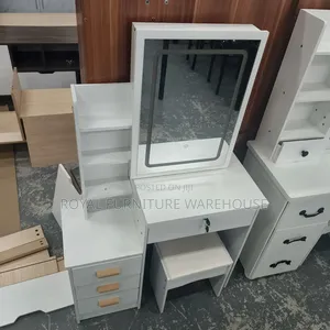 Cute White Dress Mirror Table