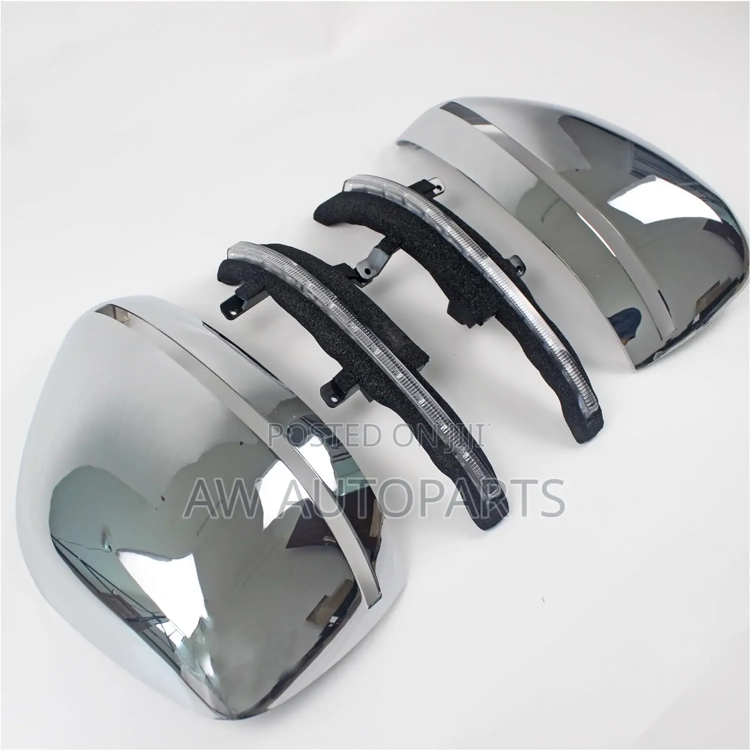 Nissan Patrol 2020-2024 Mirror Cover With Light White