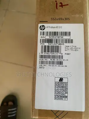 New Laptop HP ProBook 450 8GB Intel Core i7 SSD 512GB