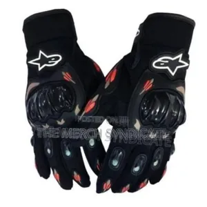 Alpinestars Motorcycle Racing Full Finger Knuckle Touch Screen Gloves