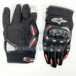 Alpinestars Motorcycle Racing Full Finger Knuckle Touch Screen Gloves