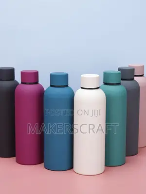 Flask, Matte Water Bottle / Flask