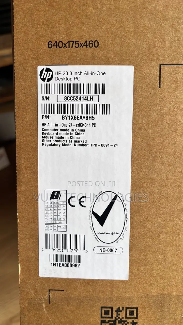 New Desktop Computer HP AiO 24 8GB Intel Core i5 SSD 512GB