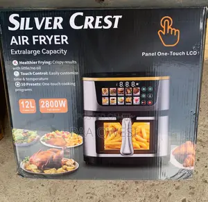 Silver Crest 2800w 12l Healthy Oil-Free Air Fryer