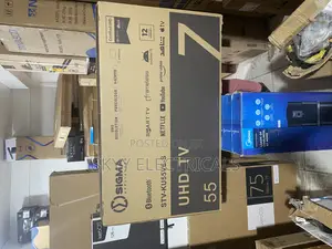 Sigma 55”Smart Satellite Uhd 4k New Tv