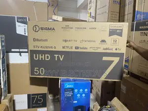 Sigma 50” Smart Uhd 4k Clear New Tv