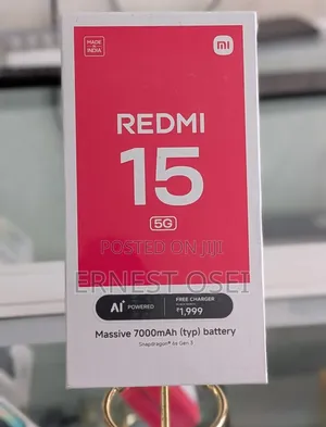 New Xiaomi Redmi 15 5G 256 GB Red