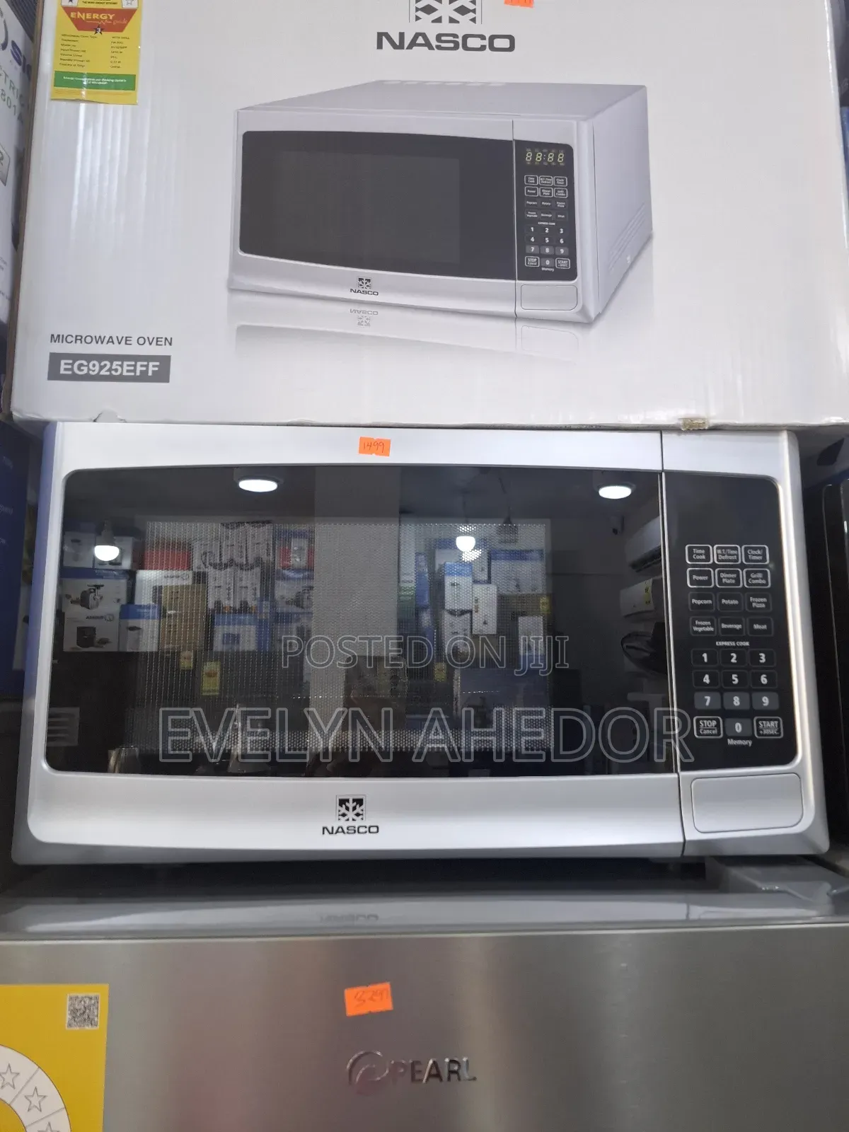 Modified Nasco Smart Digital Microwave Oven 25litres Brand New for Sal