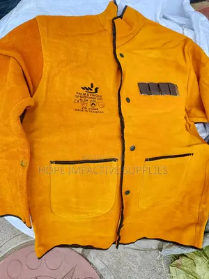 Welding Jacket - Quality Leather.(Heavy Duty)