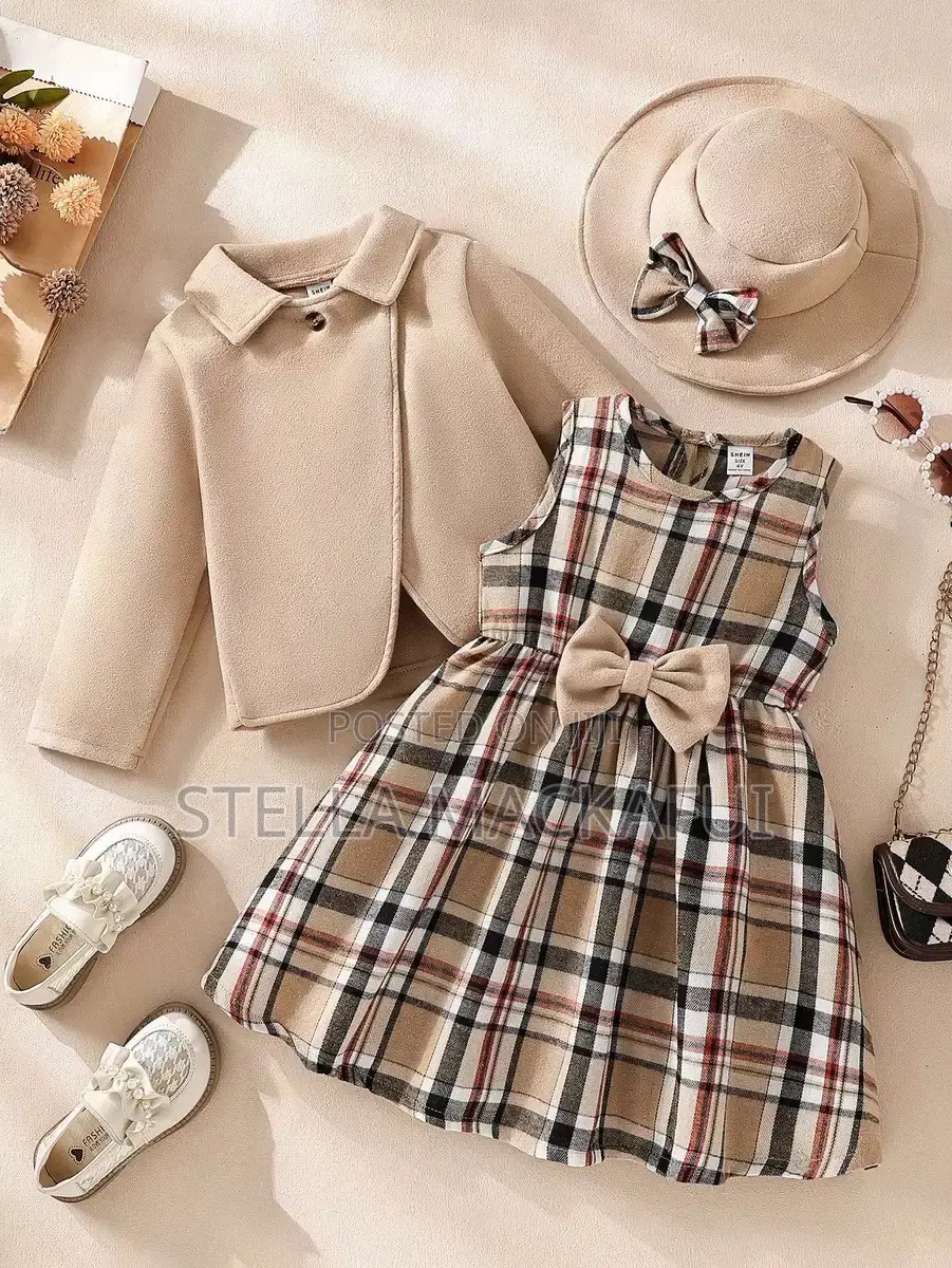 Beautiful 3pcs Set Dress for 5-6yrs Only