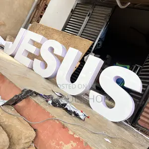 Jesus 3d Letters