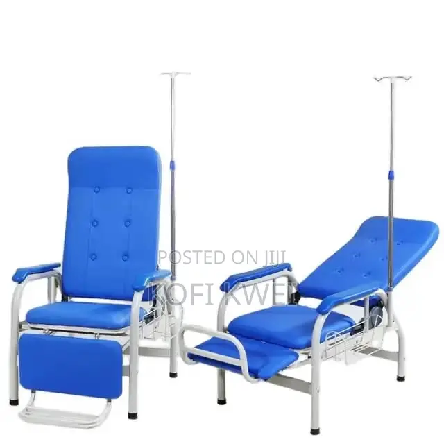 Medical Infusion Chair With an Iv Pole