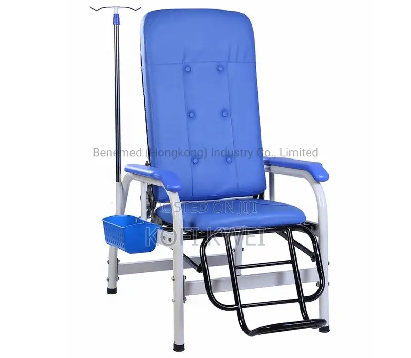 Medical Infusion Chair With an Iv Pole