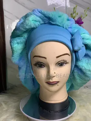 Fur Hair Bonnet