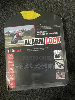 High Security Siren Alarm Padlock
