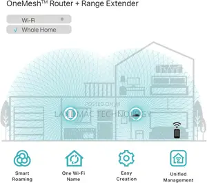 Tp-Link Ac750 Mesh Wi-Fi Extender Re200 Dual Band