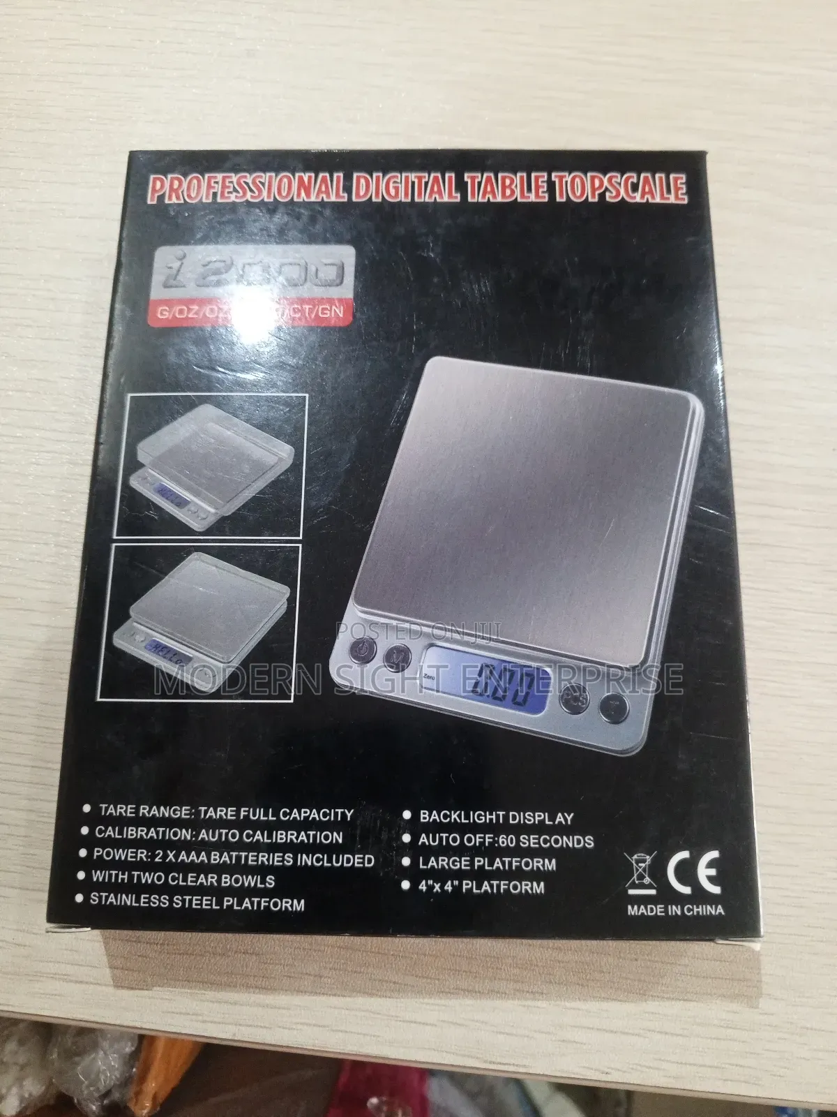 Professional Digital Table Top Scale