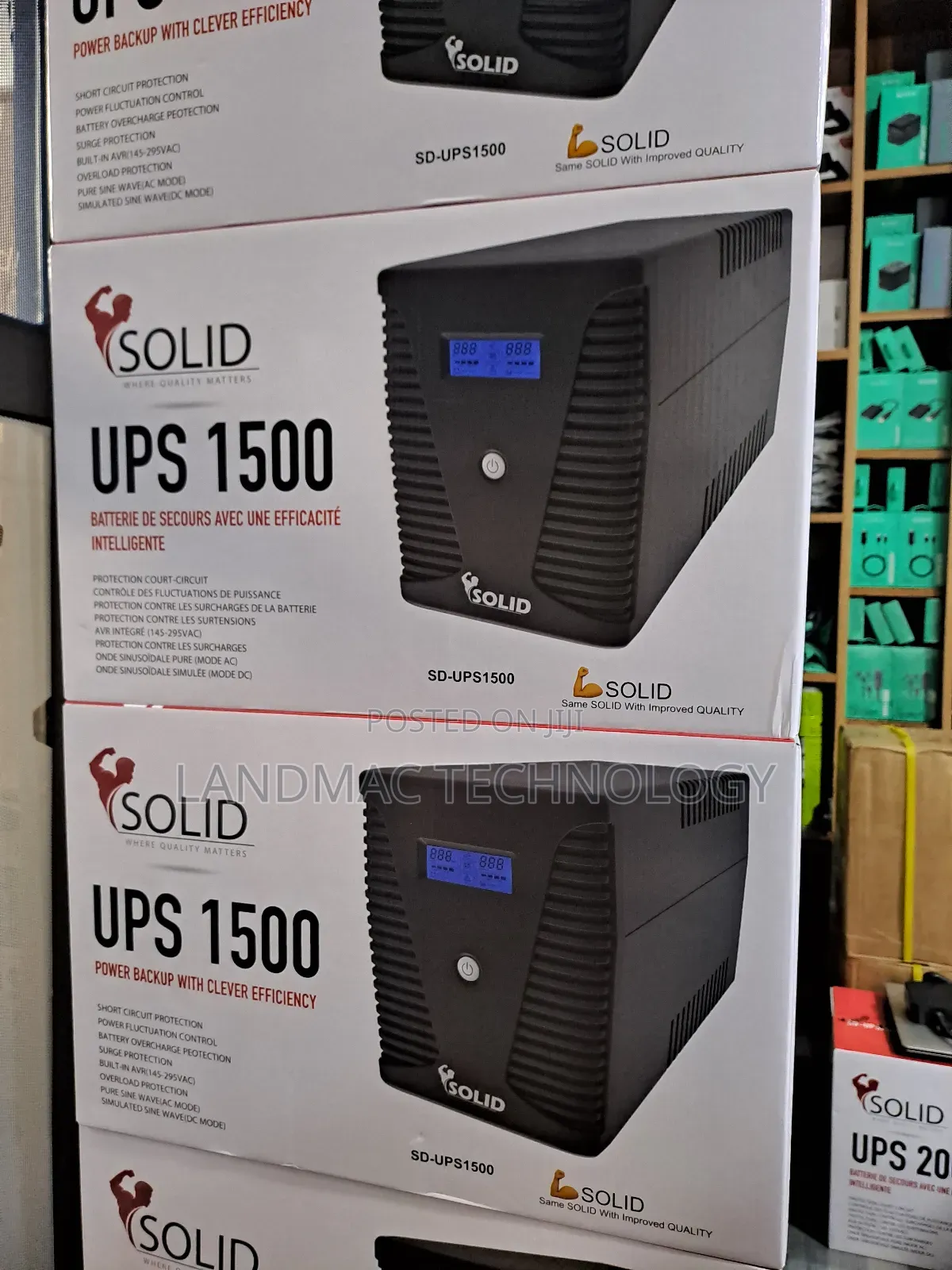 Solid Ups 1500va (Universal Output)