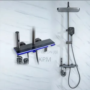 4plugs Flat Panel Turbo Piano Overhead Accurate Temperature Led Shower