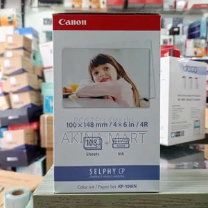 Canon Kp-108in Color Ink Paper Set